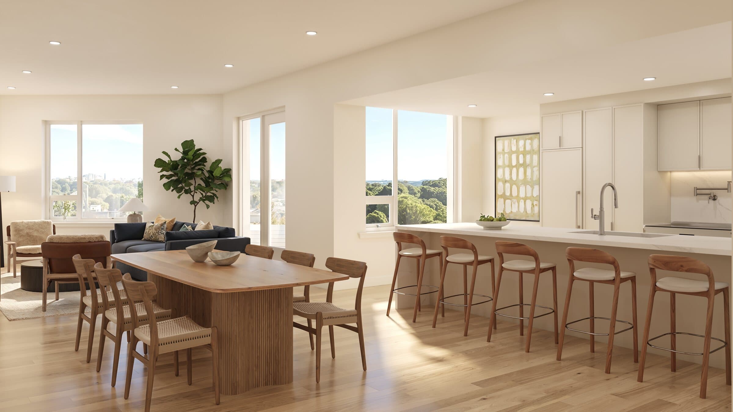 440 Granite Ave Living Area