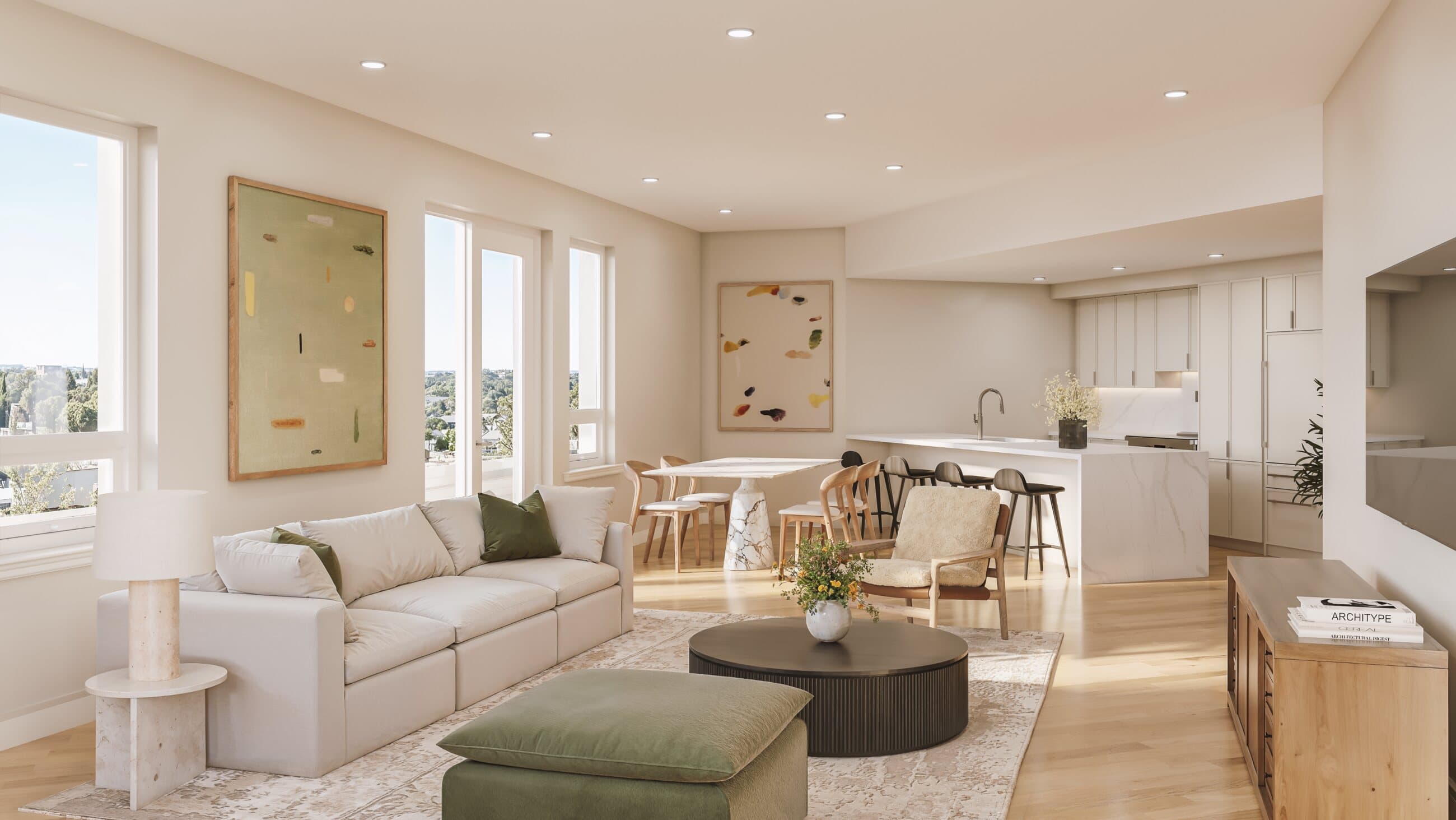 440 Granite Ave Living Room